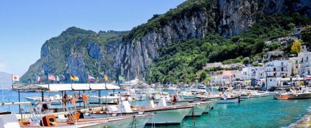 Курорты италии на карте с описанием. Лучшие места в италии для отдыха на море. Отдых на озёрах
