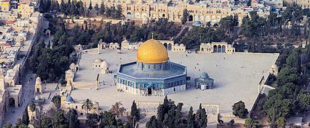 Религиозные центры израиля. Израиль, святые места христианства: обзор, история и отзывы Святыни иудаизма